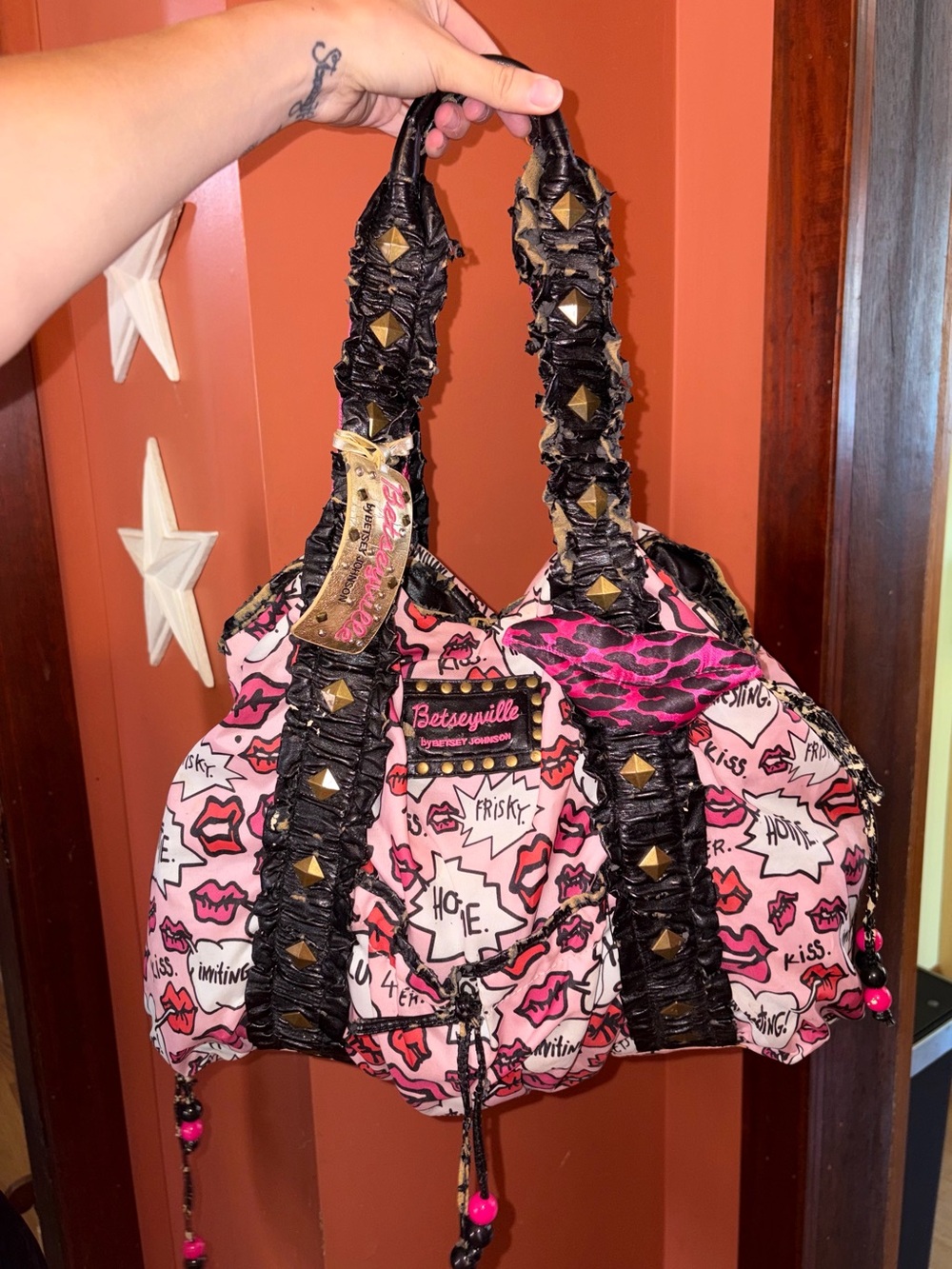 Vintage Y2K 2000’s Betsey Johnson Betseyville Purse